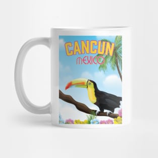 Cancun Mexico Travel poster Mug